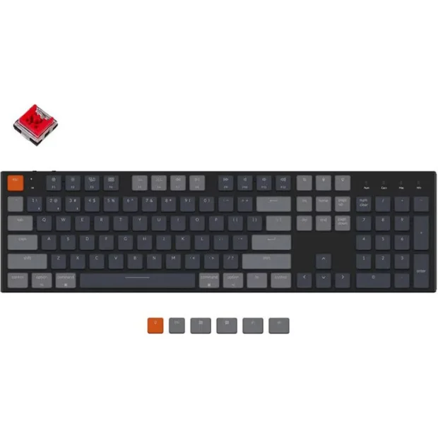 Клавиатура Keychron K5 SE RGB K5SE-E1-RU (Keychron Low Profile Optical Red)